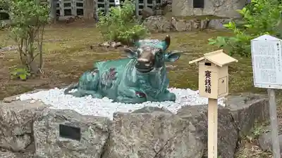 旭川天満宮の像