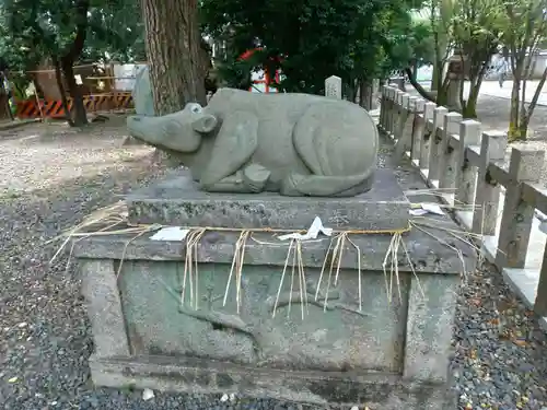 桃山天満宮の狛犬