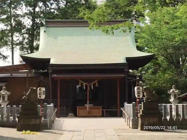 星川杉山神社の本殿・本堂