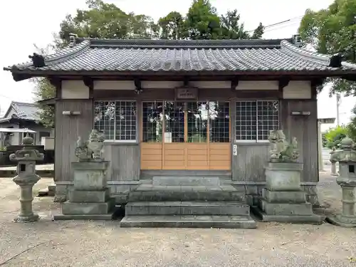 川俣神社の本殿・本堂