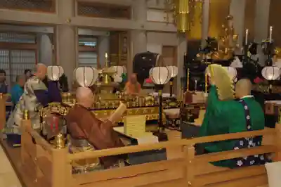 眞久寺のお祭り