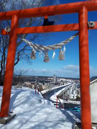 星置神社の鳥居