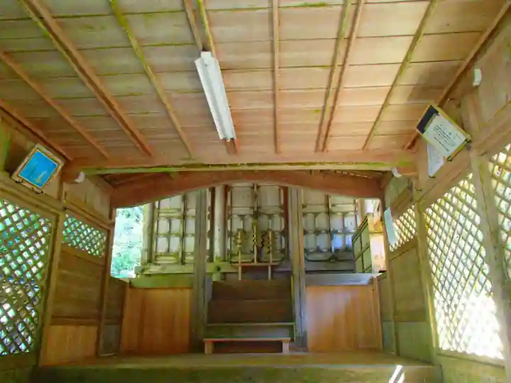 垣野神社の本殿・本堂