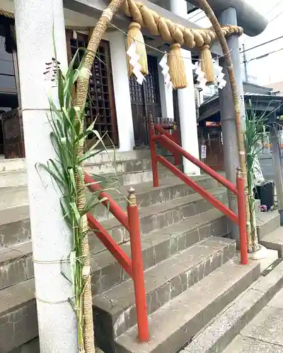 上尾御嶽神社の鳥居