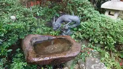 江島神社の手水舎