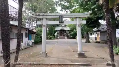 高倉稲荷神社の鳥居
