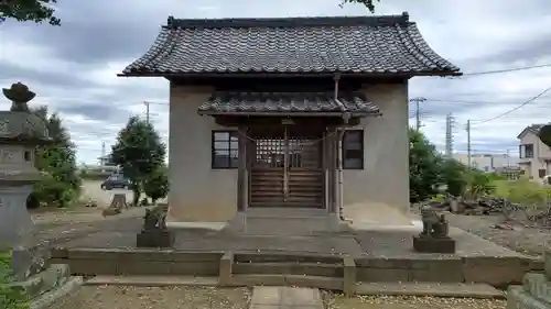 神明神社の本殿