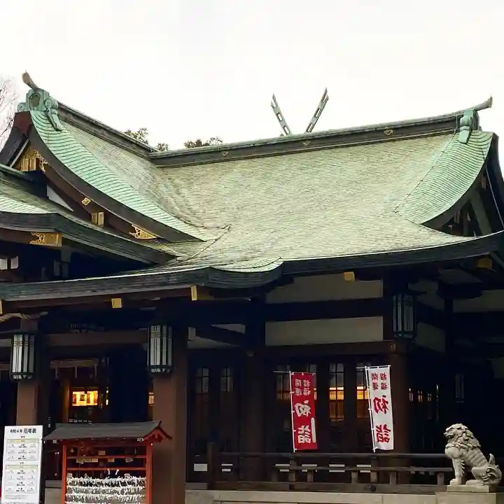 大阪護國神社の本殿・本堂