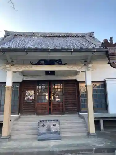 法善寺の本殿・本堂