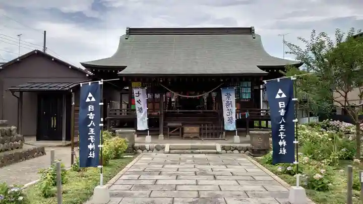 日吉八王子神社の本殿・本堂