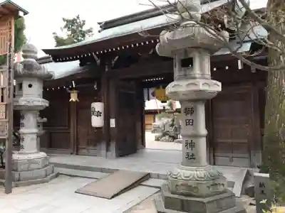 櫛田神社の山門・神門