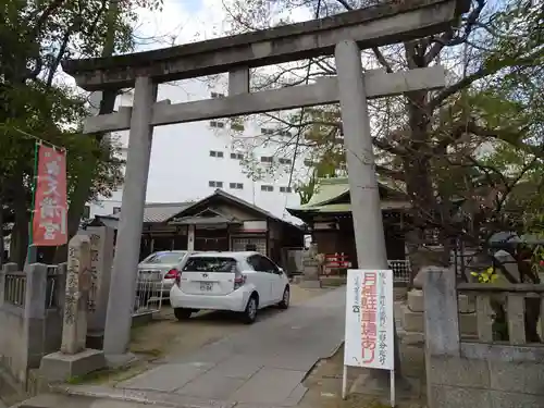 柳原天神社の鳥居