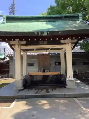 真清田神社の手水舎