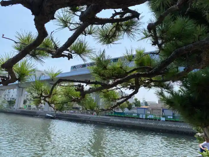 琵琶島神社の周辺