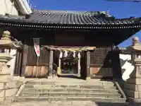 稲爪神社の山門・神門