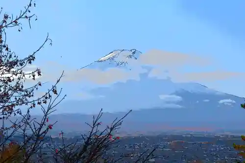 新倉富士浅間神社の景色