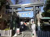 菊名神社の鳥居