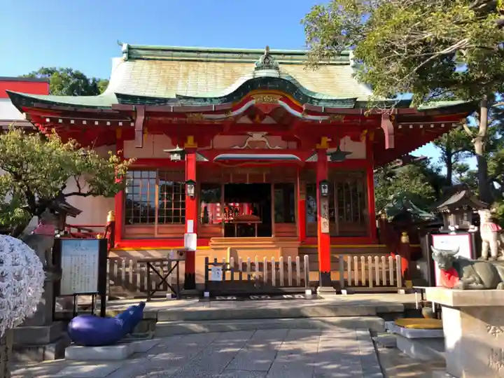 綱敷天満宮の本殿・本堂