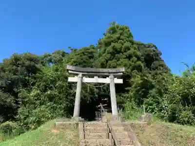 國府里神社の鳥居