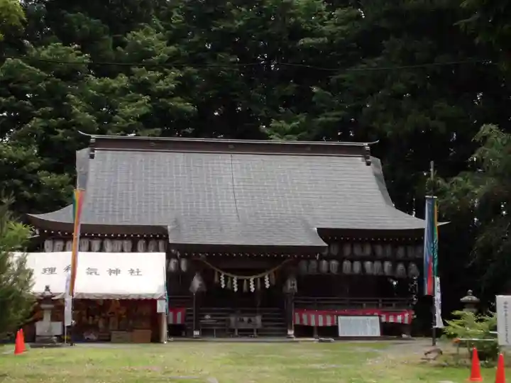 志賀理和氣神社の本殿・本堂