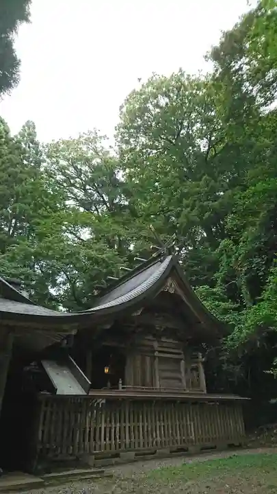 槵觸神社の本殿・本堂