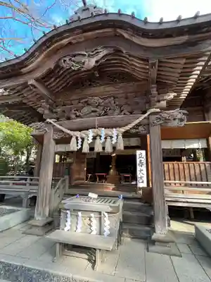 田無神社の本殿・本堂