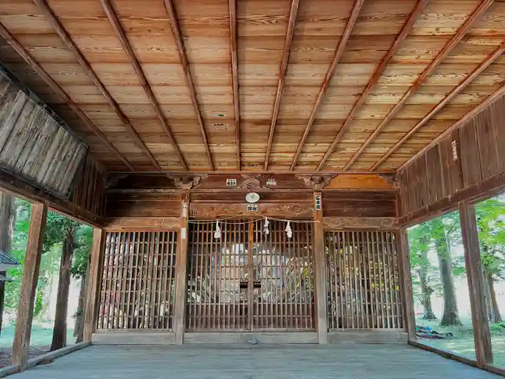 中村神社の本殿・本堂