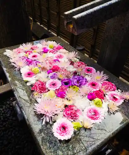 永代寺の手水舎