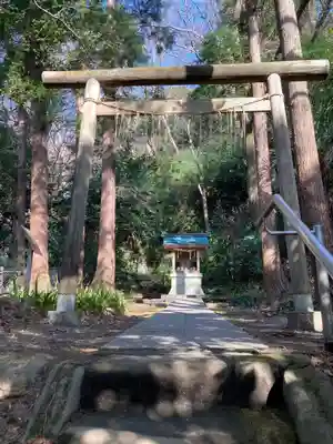 鎌足稲荷神社（鎌足稲荷社）の鳥居
