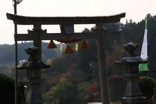 長屋神社の鳥居