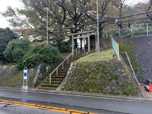 二柱神社 (筑波山神社)の鳥居