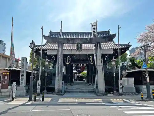 櫛田神社の鳥居