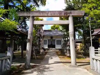 土江神社の鳥居