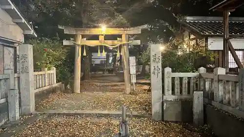 石田神社の鳥居