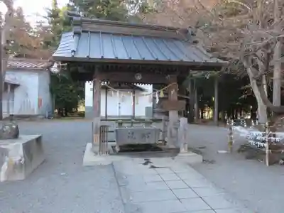 冨士御室浅間神社の手水舎