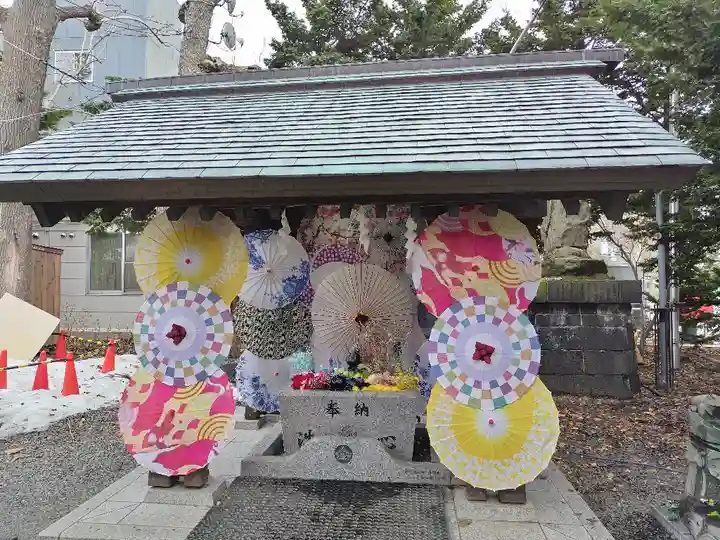 札幌諏訪神社の手水舎