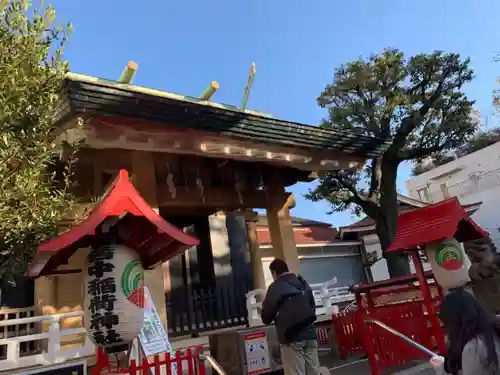 皆中稲荷神社の本殿・本堂