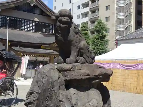 浅草神社の狛犬