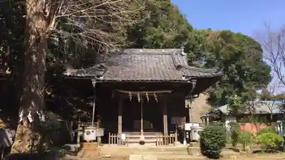 中里神社の本殿・本堂
