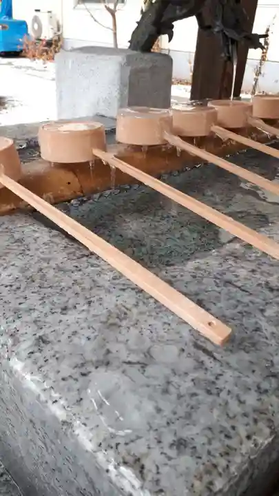 三吉神社の手水舎