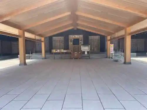 石川護國神社の本殿・本堂