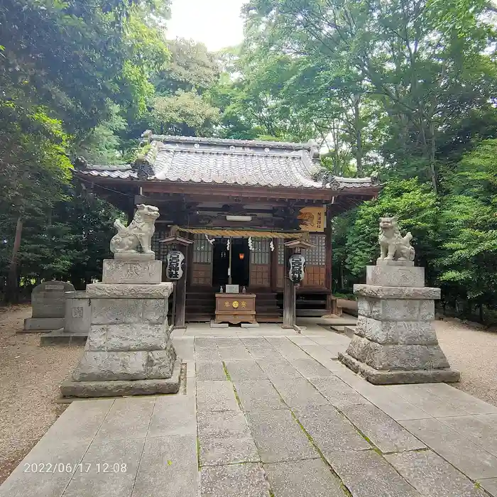 古宮神社の本殿