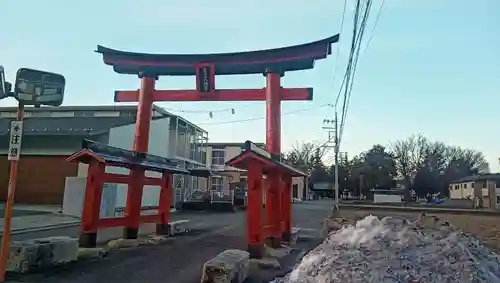 若宮八幡神社の鳥居