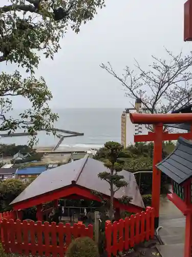 荒熊神社の景色