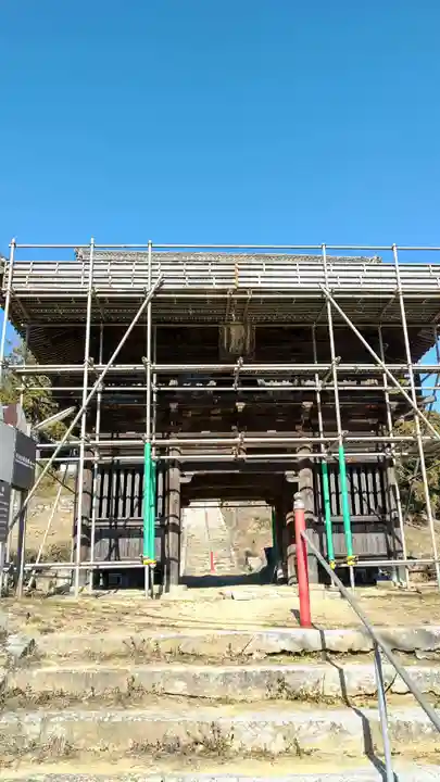 金山寺の山門・神門