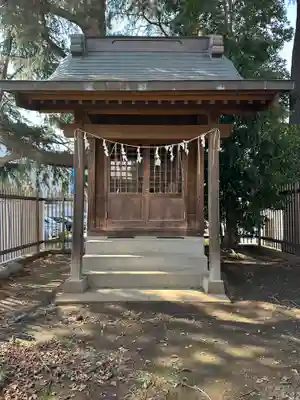 和光郵便局横の神社(埼玉県)