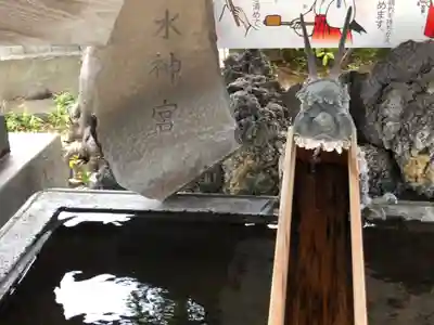 鳩ヶ谷氷川神社の手水舎