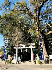 比木神社の鳥居