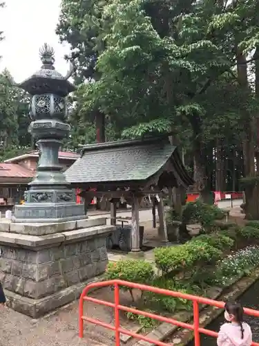 櫛引八幡宮の手水舎