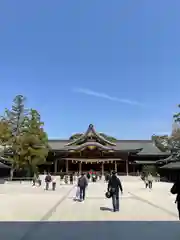 寒川神社の本殿